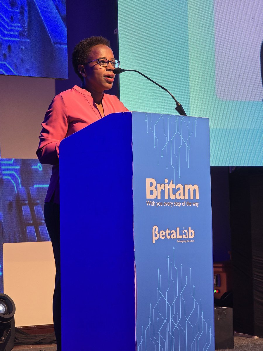 moseskemibaro's tweet photo. Evah Kimani, the Director of Partnerships & Digital at BRITAM, gives her remarks at the start of the launch of their Beta Lab initiative this evening.

#Kenya #Africa #BritamBetaLab #Insurance #Investment #Fintech #BFSI #Insuretech #Insurtech #Technology #DigitalTransformation  

@BritamEA