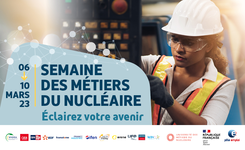 EDF_Normandie's tweet photo. Les métiers du #nucléaire embauchent : des #emplois qualifiés, formations et perspectives d'évolution épanouissantes ! Du 5 au 9 février, ne manquez pas la #SemaineDesMétiersDuNucléaire en @RegionNormandie 
Inscrivez-vous dès maintenant aux évènements : https://t.co/bXvppvt9ed https://t.co/V61glz6oAc