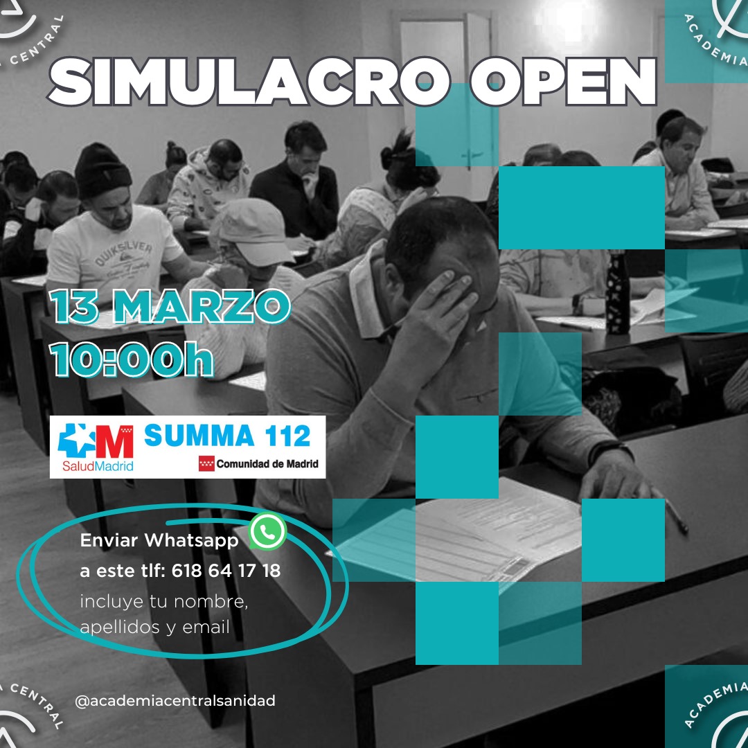TES_Juanan's tweet image. Simulacro abierto para la OPE de TES para el SUMMA112 #618641718 #TESvisible #TESenforma