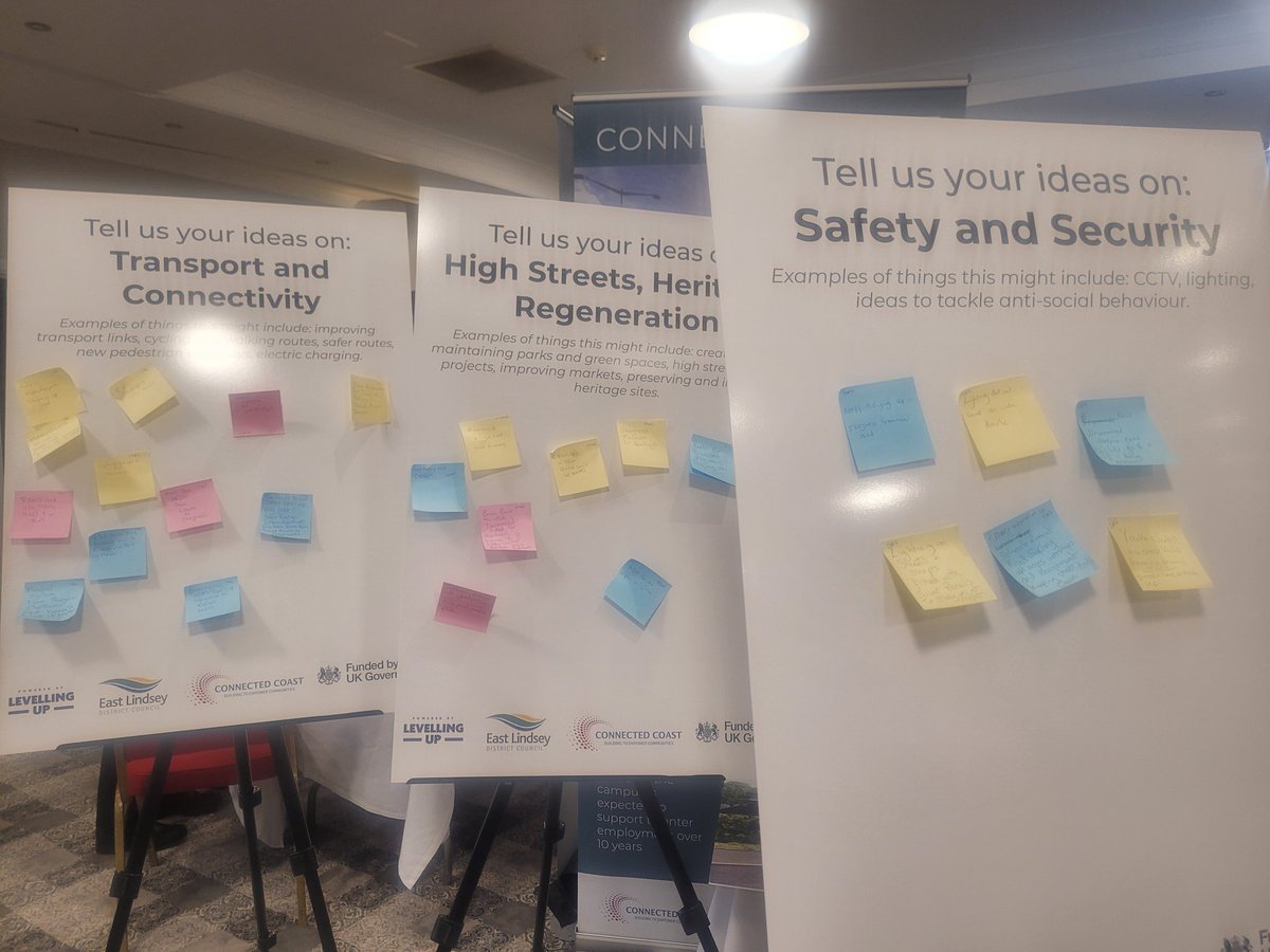 ConnectedCoastL's tweet photo. We've had a great day today at the #eastlincsexpo with @HeritageLincs and @EastMidRailway

Thank you to everyone who stopped by our stand to chat to us and who shared their ideas around the Long Term Plan for Towns funding. It was brilliant to hear people's suggestions. https://t.co/4G7gIS4yQc