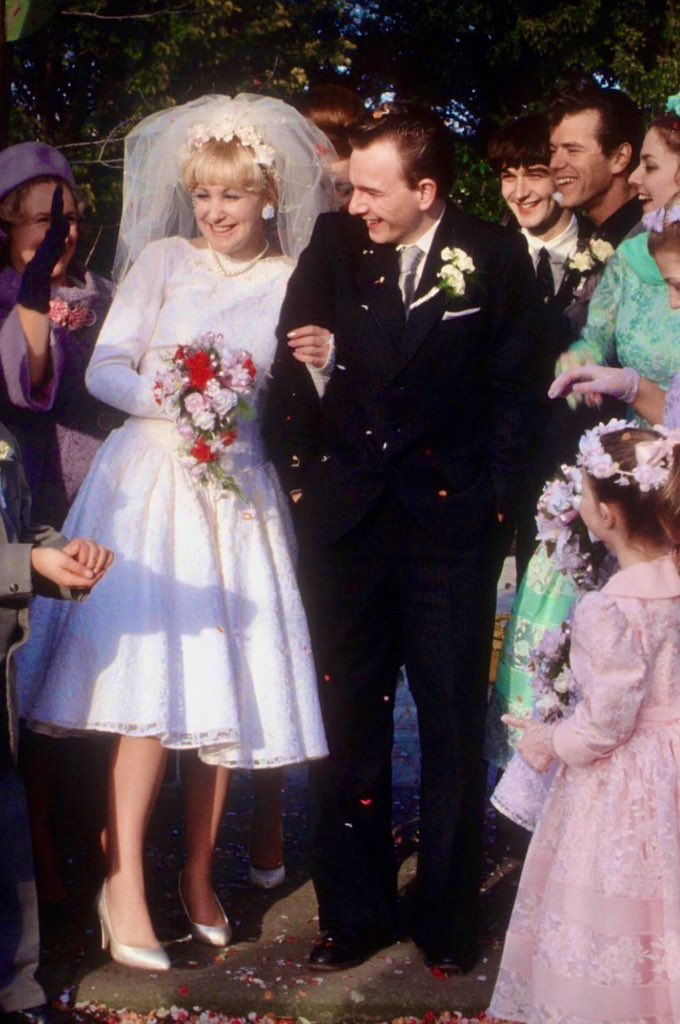 …and the bride and groom, Alan and Sandra Maskell. 
#JackDeam #SuzanneHitchmough #WeddingWednesday ❤️