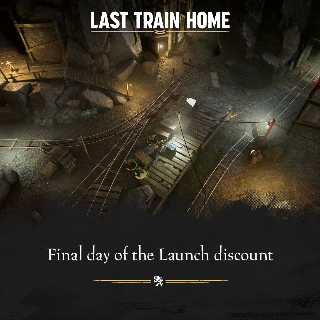 Seize the final opportunity to enjoy the Launch discount on #LegionTales DLC for #LastTrainHome! 🚂

Steam: thqn.net/lth-steam
DLC: thqn.net/lthlt-steam