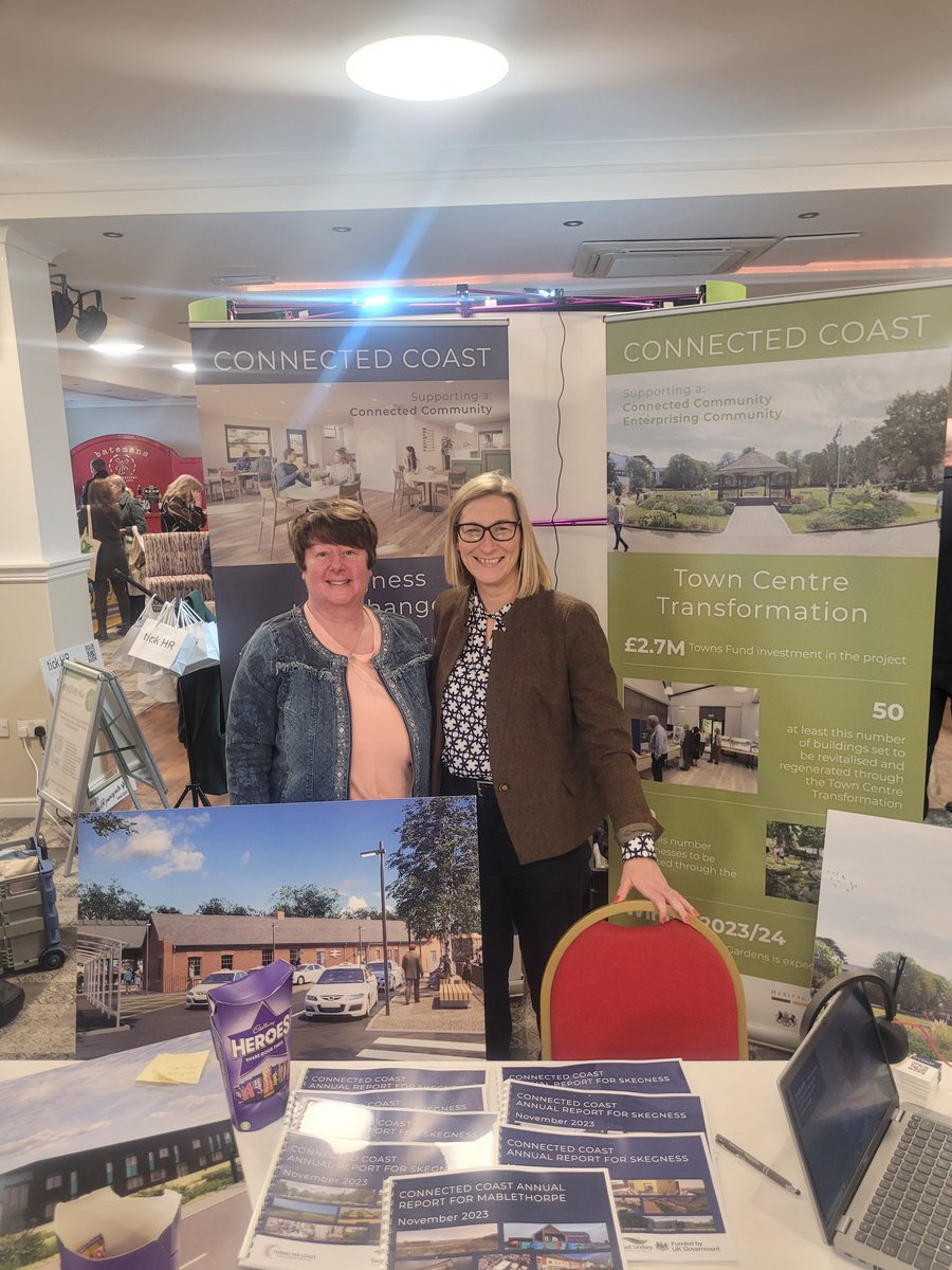 ConnectedCoastL's tweet photo. And, our Chair Chris Baron opened the morning with a presentation about the Connected Coast plans and projects. 

It was great to speak to people about the exciting plans, projects, and investment for #Skegness and #Mablethorpe today!

@EastLindseyDC https://t.co/cvKRPQYY2y