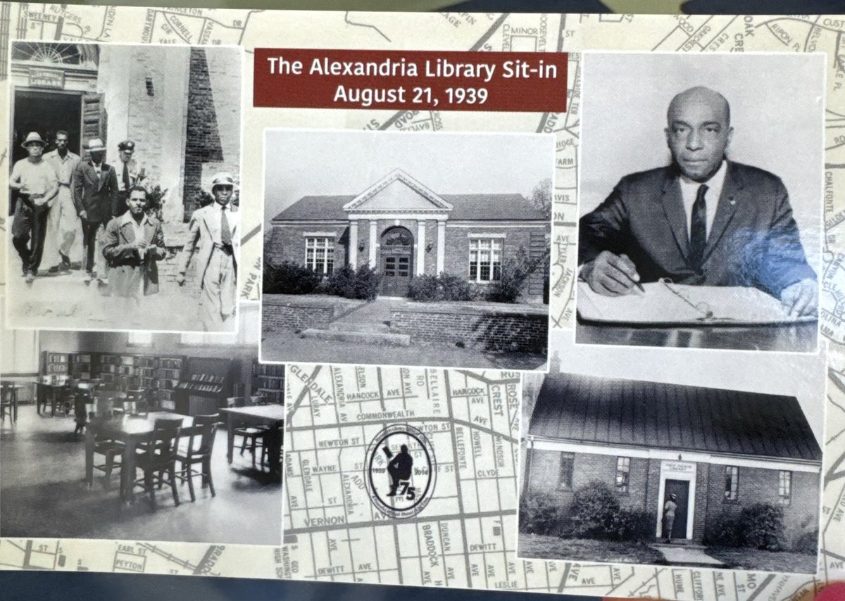 Steelersjodie's tweet photo. “The presentation on 85 year Anniversary Celebration of Alexandria Library Sit-in was powerful!”- @deerob55 #AVID Tt #OpportunityKnowledge leads to power! @alexlibraryva @AVID4College @AVID_MASSVI https://t.co/p7RDObpYxb