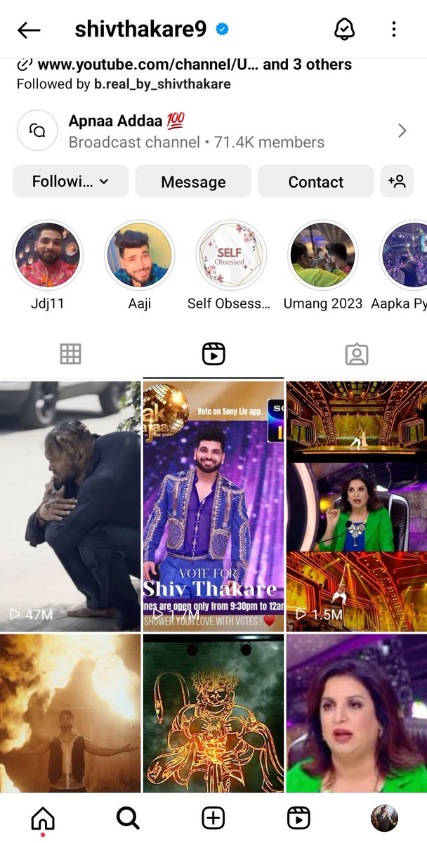 ShivThakareFC6's tweet photo. BOOM 💥 Here is the first post to get the 3M likes ❤️ of our @ShivThakare9 love it Like toh Shiv ke post pe hai Khushi mujhe ho rhi hai lekin bohot 😍🥰😁.. This reel is views bounce up to the 47M+ ... Bhai aur kuch toh aisa firse hona chahiye #ShivThakare
#ShivSquad #ShivKiSena https://t.co/XJAM1uG10q