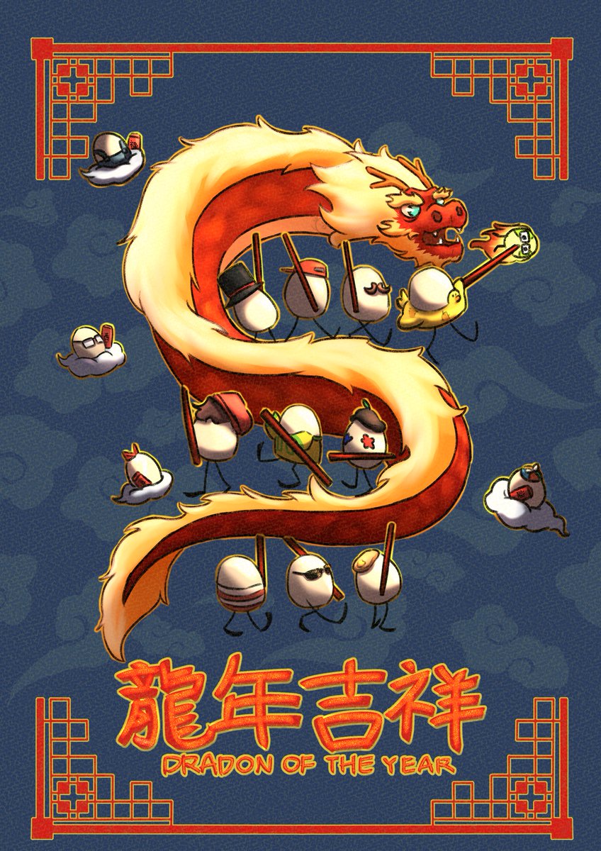 HAPPY LUNAR NEW YEAR WITH LIL QSMP DRAGON EGGS :D