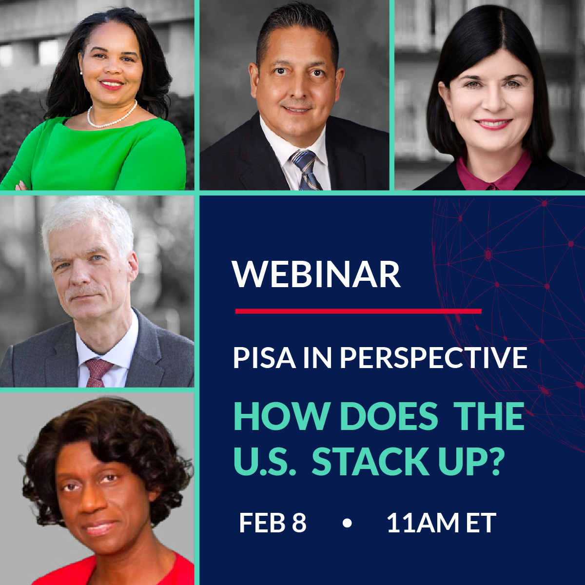 Thrilled to join a panel of esteemed colleagues for the #PISAInPerspective webinar. We'll explore the U.S. education system's evolution post-COVID. 🗓️Feb. 8 at 11 a.m. A conversation you won't want to miss! Register to join us: bit.ly/3u6RIhQ #LearningToLeading