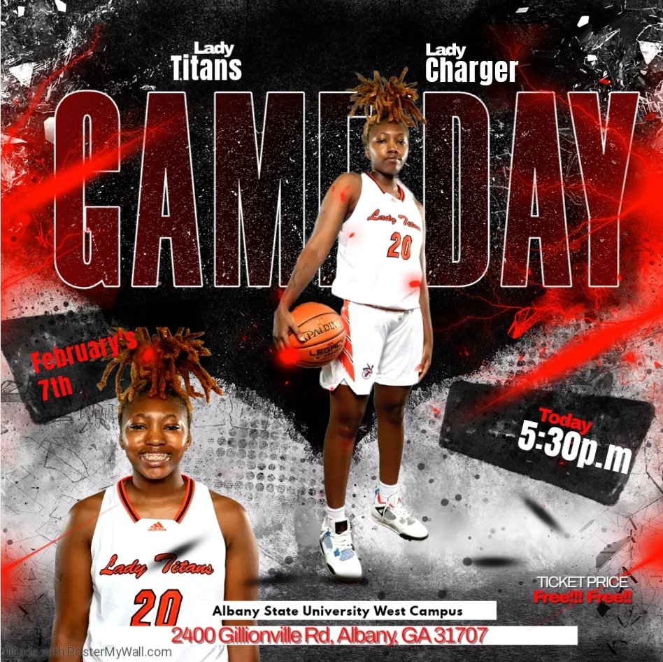 AlbanyTechWBB's tweet photo. Rise &amp; Shine☀️
🚨🚨🚨🚨

🗣HOME!!! GAME!!!⛹️‍♀️🗡🔴⚫️⚪ For the Lady!!!! Titans!!!!!

🆚 Georgia Highlands 

⌚️ 5:30p.m

📍 Albany State University West Campus 
      2400 Gillionville Rd, 
      Albany, GA 31707 https://t.co/4xj9iyz1Yg