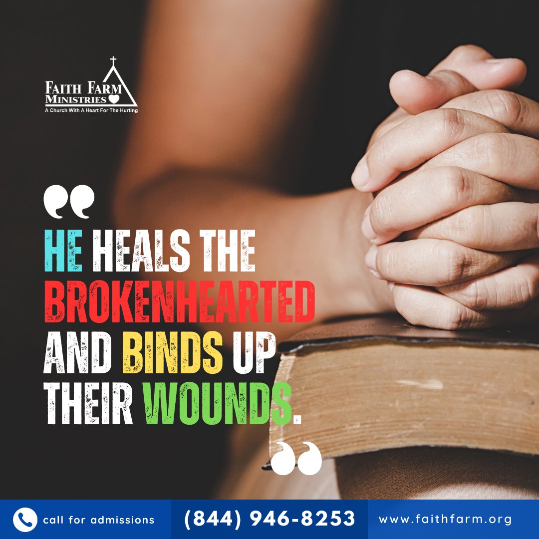 FaithFarm's tweet image. "He heals the brokenhearted and binds up their wounds."
With your assistance, we empower lives through the transformative grace of Christ.
#HaveAHeartSale #FurnitureDiscounts #FaithBasedRecovery #HolisticSupport #RenewalJourney