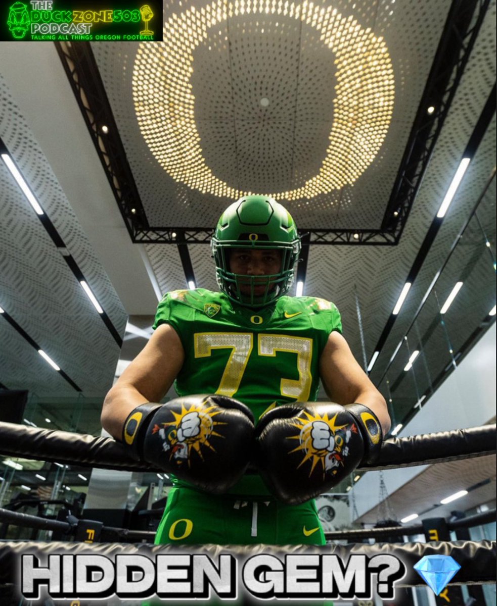 Brandon Huffman of @247sports says #Oregon 4⭐️ OL Signee Devin Brooks is the “Hidden Gem” of this class 👀💎🦆 - (FOLLOW @DuckZone503 FOR OREGON FOOTBALL UPDATES)