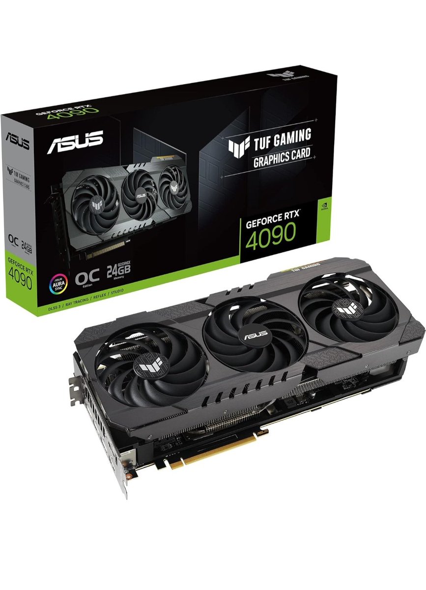 StateOverse's tweet photo. โ ๏ธ๐ฅALERT๐ฅโ ๏ธ
#Statoversians!
๐๐๐
๐ซถ
NVIDIA RTX 4090 Series ASUS TUF-RTX4090-O24G-OG-GAMING
is AGAIN up for preorder on Amazon for ONLY $1,999.99!
#StateOTech #gaming
TSO'VIN!!
https://t.co/HeRDkcy43A #ad https://t.co/EQpKU1aIvX