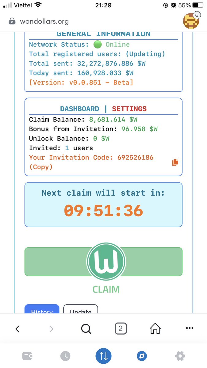 MinhHoaXYZ's tweet photo. bấm claim #wonchain vài tháng nữa lại ăn nghìn đô /ví lại ngon nhể
ai chưa làm thì làm sớm đi
tổng số $won cho air có 32,727,876 $won thôi
claim sớm để thưởng cao
link https://t.co/Ru33sG2DCi
kết nối ví đăng nhập hoặc bằng gmail
mã kích hoạt:
692526186 https://t.co/Ywts7HO3N4