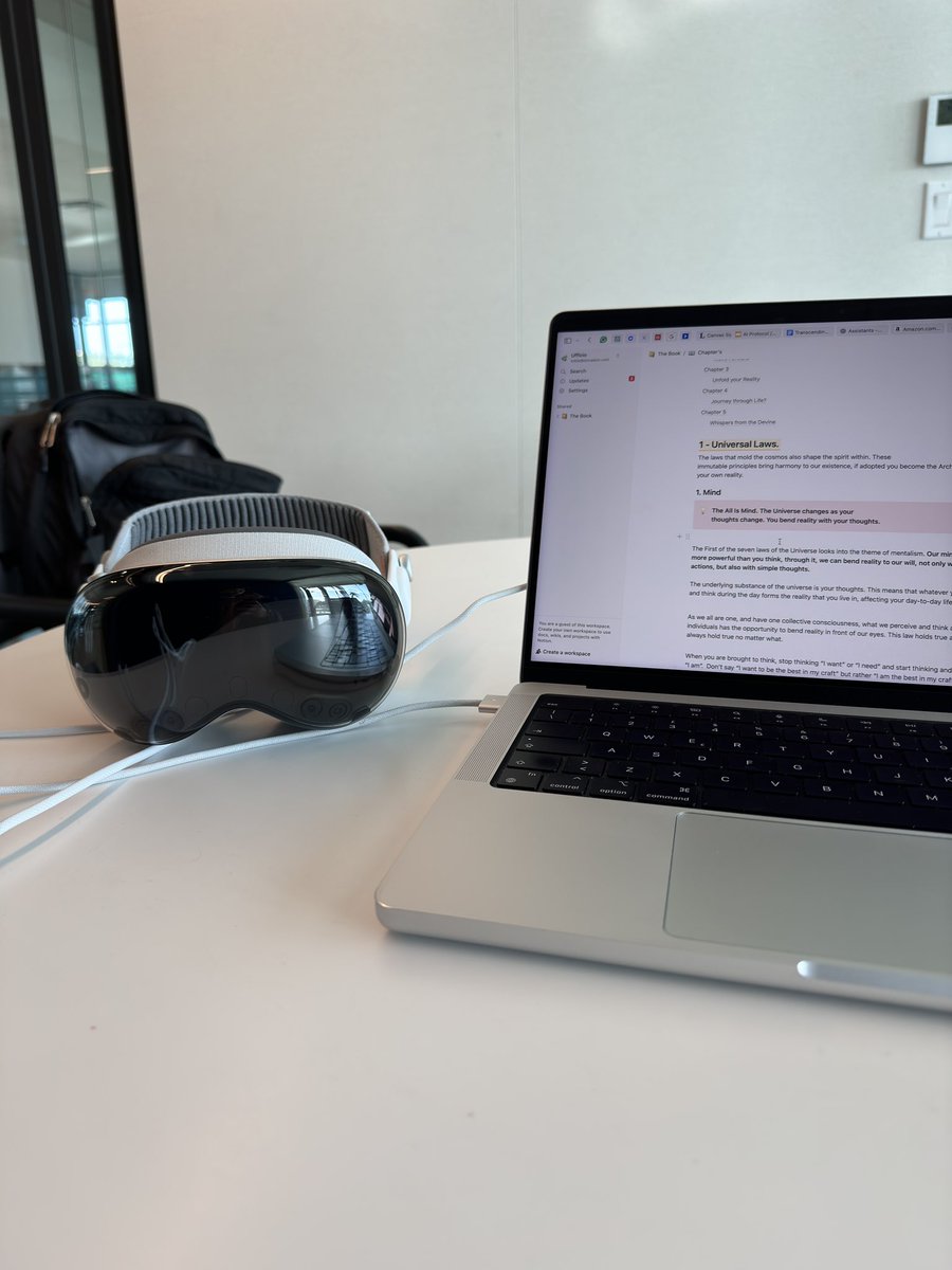 New work station!