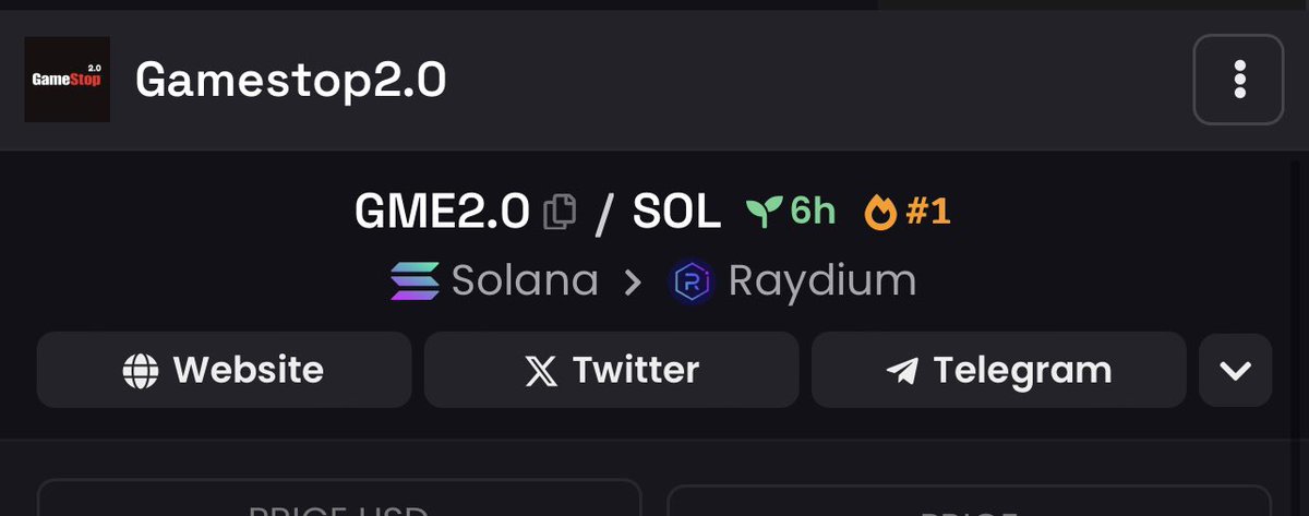 jaysols's tweet photo. @IHunt100xGems I Missed $gme but here’s the second chance with #gme2 @gme2sol https://t.co/BtewLWuoOj