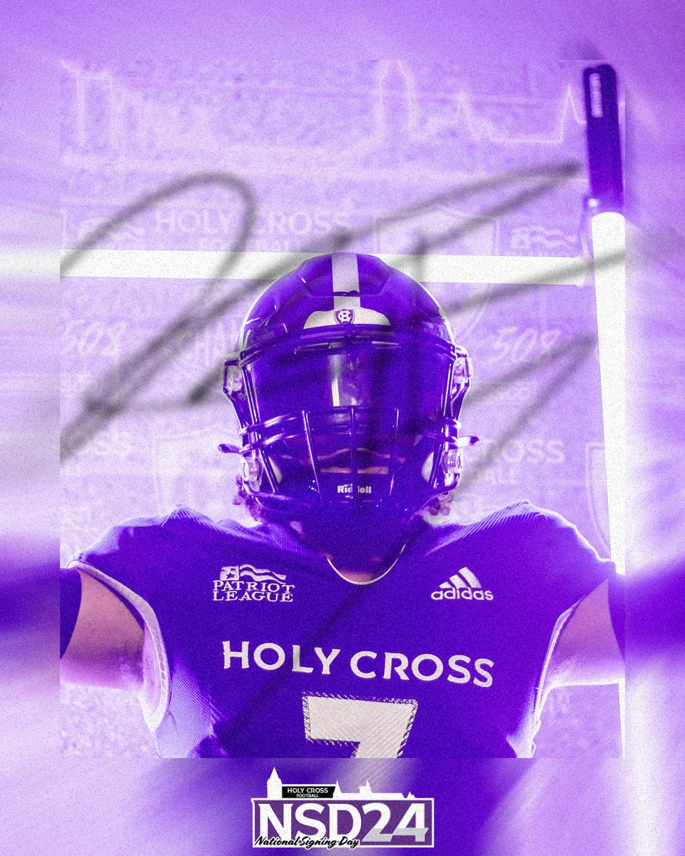 Let's welcome @MarcoColeman14 to Holy Cross! 💜 #NSD24 | #H2VEIT4LL | #GoCrossGo