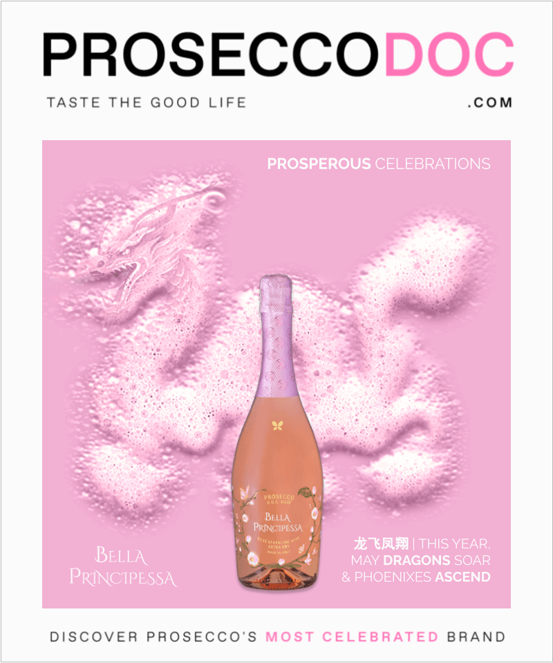 proseccodocwine's tweet photo. 龙飞凤翔 | May #dragons soar, and phoenixes ascend in this year of the wood dragon. We love the #artwork showcasing prosperous #celebrations from @proseccobella #Prosecco in honor of the #ChineseNewYear2024 https://t.co/qiAw9Iaq54 #ProseccoDOCRosé #YearOfTheDragon #Horoscope https://t.co/kNSgXfXsIT