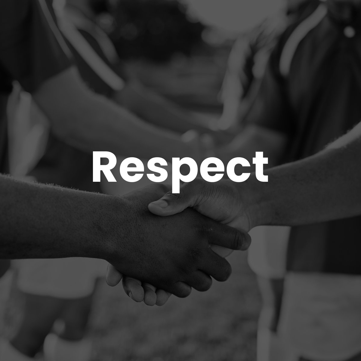 Classic sporting values of respect, teamwork, and commitment are as relevant today as they always have been. Respect has been a principle guiding us through 150 years at the leading edge of sport. It runs through how we do business, from partnerships to respecting the planet.