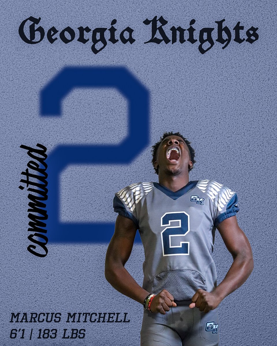 GeorgiaKnightsC's tweet photo. Marcus Mitchell 
@SPADOLA16 

Position
Quarterback
School
Meadowcreek High School
Hometown
Norcross, Ga https://t.co/RABxBrG27f