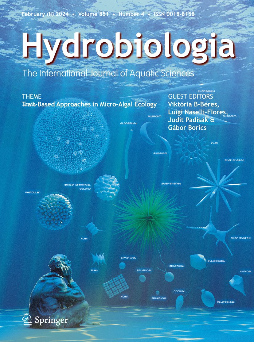 Hydrobiologia latest issue is out! Volume 851, Issue 4. Trait-Based Approaches in Micro-Algal Ecology 
#morphological #functional #traits #algae 
Take a look ⬇️
link.springer.com/journal/10750/…