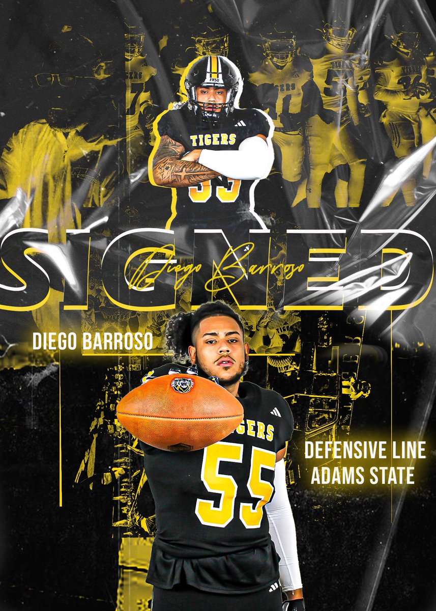 Happy To Have A Smart & High Motor Big Fella Joining The DL Room In Hays, America! Welcome To The Tiger Family, Diego Barroso! #DefendTheFort 🐯