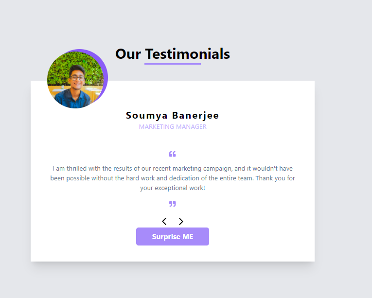 rohit_agrahari9's tweet image. Day 76 of #100DaysOfCode 🚀 Created a stunning testimonial project using React.js and Tailwind CSS! 💻✨ Leveraging the power of modern web technologies to craft engaging user experiences. Excited to showcase my coding skills in action! 🌟🔧 #CodeProject #ReactJS #TailwindCSS