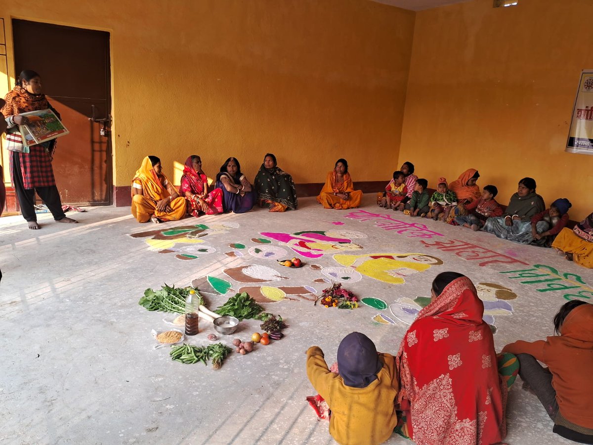 #Nutritionliteracy session to informing & empowering mothers & family members for nourishing Bihar.