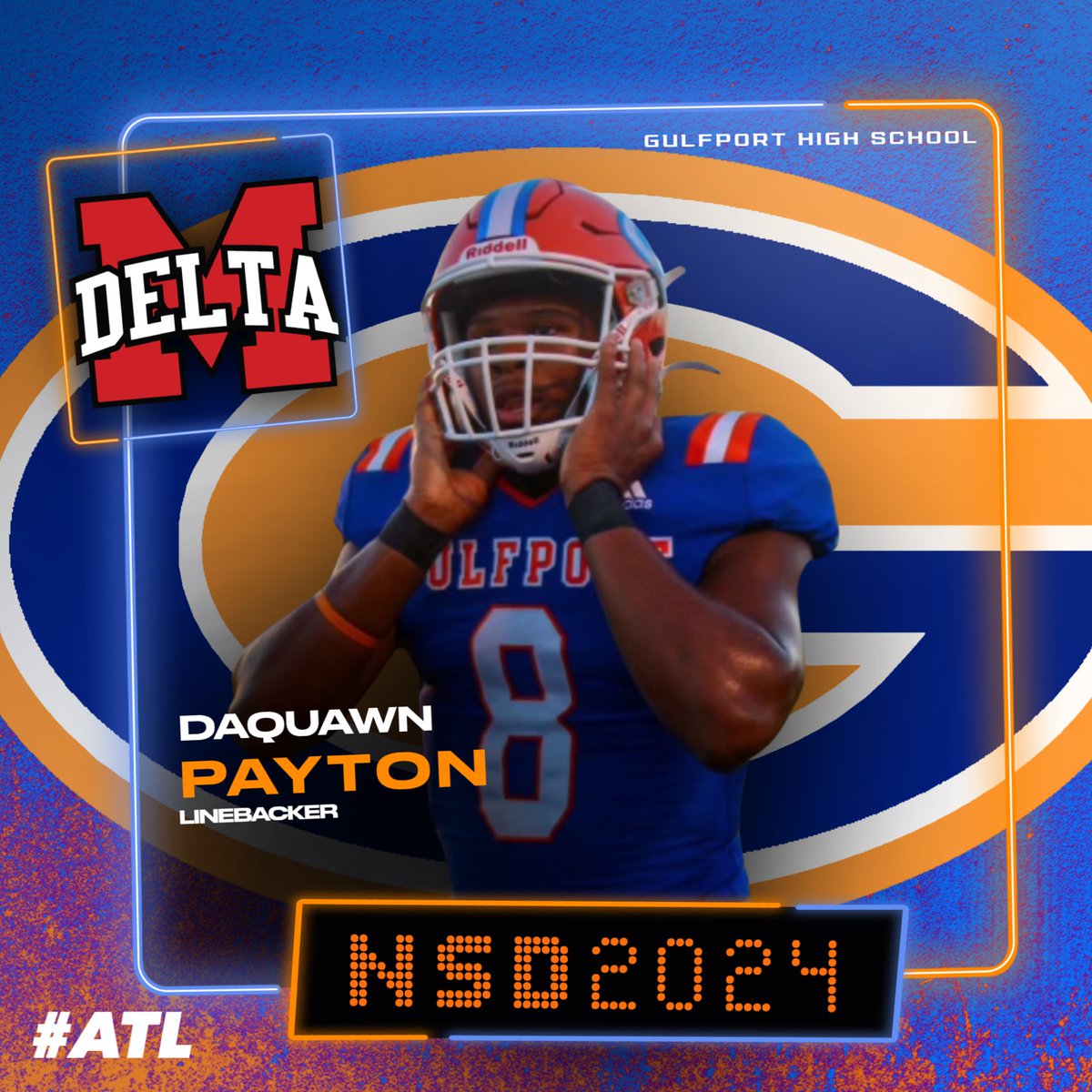 🚨 Locked in!🔒🚨

@DaquawnPayton has signed with @MDCC !

#NextLevelAdmirals | #ATL ⚓️⛓️🔵🟠