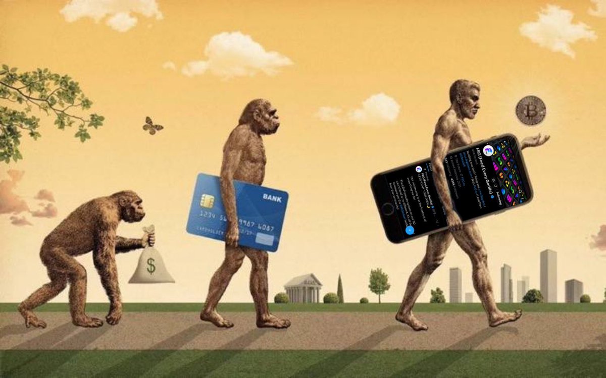 FEGtoken's tweet image. Witness the evolution of finance with #FEG 📲

💪🏽❤️🦍

#FEGtoken #SmartDeFi