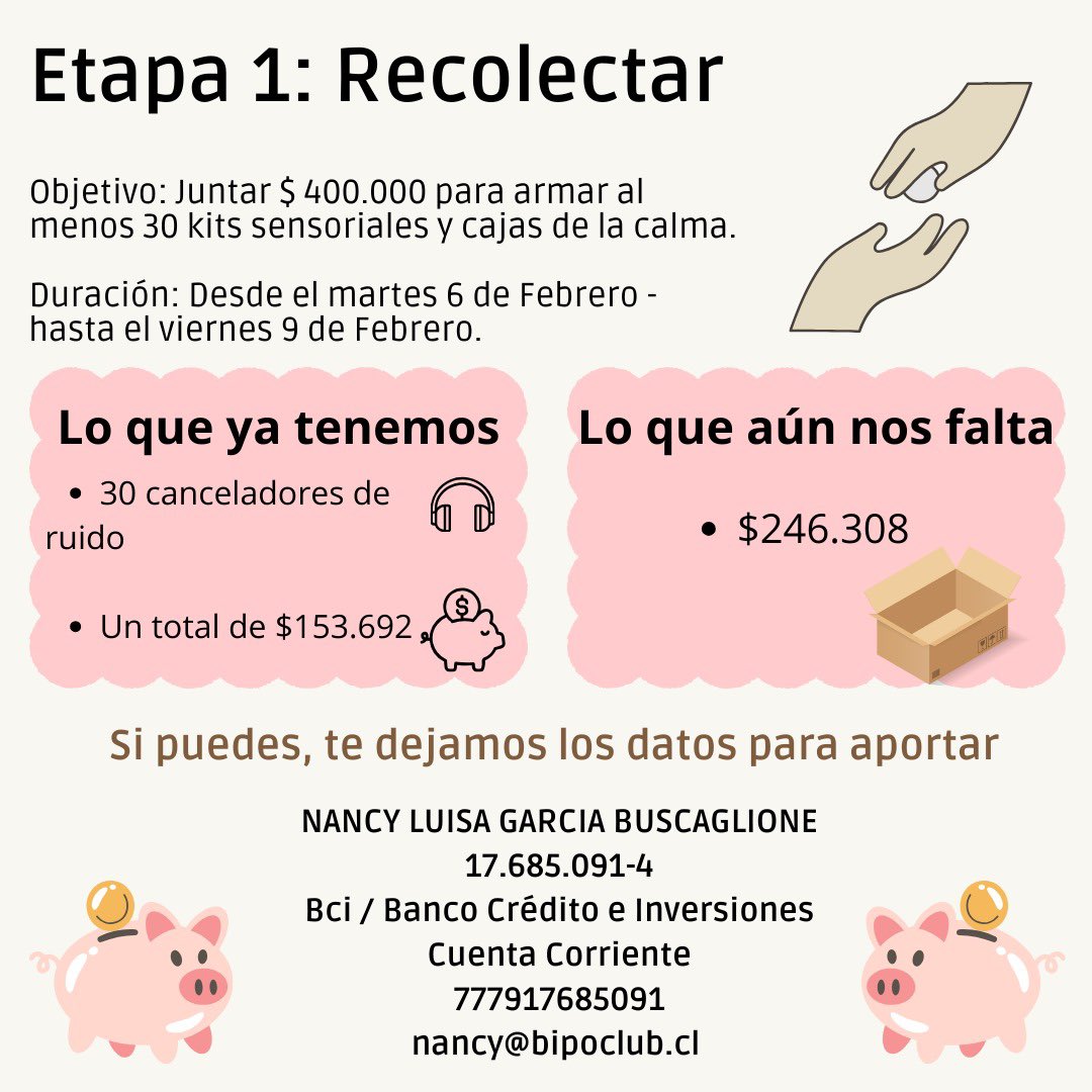 missghili's tweet image. Ya tenemos los canceladores, y varios implementos de SOS sensorial para 30 personas … ojalá se pueda más pero por algo se empieza… vamos de a poco que el clímax ya pasó pero los apoyos terapéuticos post-emergencia están recién comenzando.