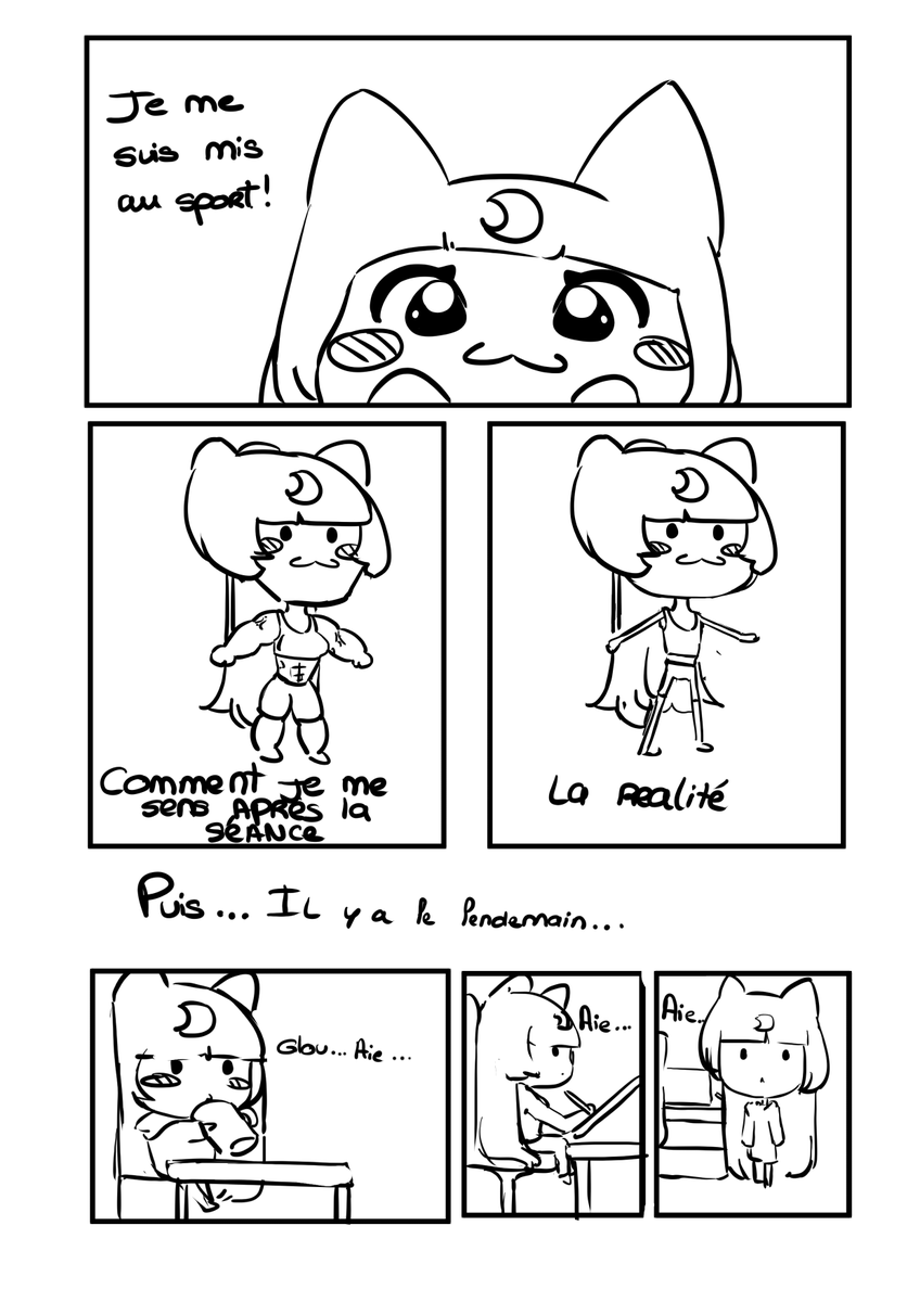 Faites du sport qu'ils disaient... 😭🩷