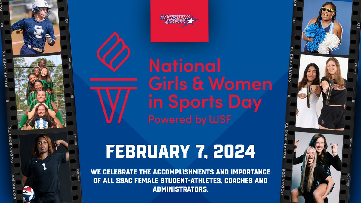 We celebrate National Girls & Women in Sports Day! It's an annual day held to acknowledge the accomplishments of female athletes, recognize the influence of sports participation for women and girls, and honor the progress and continuing struggle for equality for women in sports.