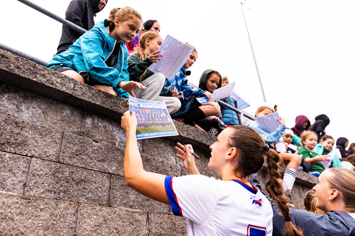 If you can see it, you can be it!💙 Today we celebrate National Girls & Women in Sports Day and those inspiring the next generation! #UnitedInBlue | #NGWSD