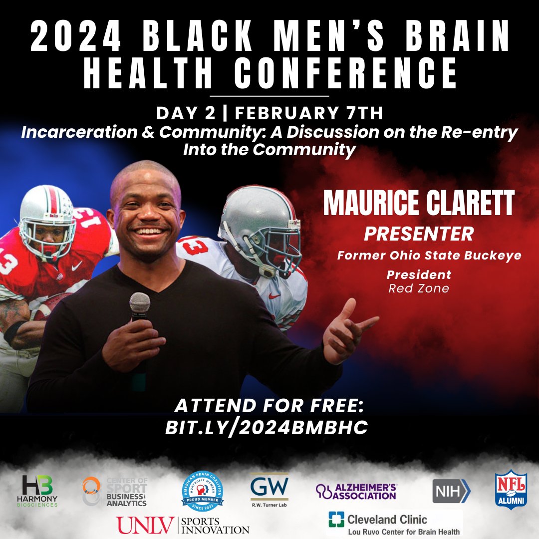 @BrainHealth4Men @ALZIMPACT @NFLAlumni This is the Zoom link for today 02/07/2024 (Day 2) of the conference:  us06web.zoom.us/j/82302545732