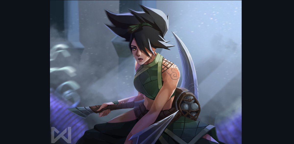 Akali from League of Legends 
Took two days to finish! 
#LeagueOfLegends #akali #LoL