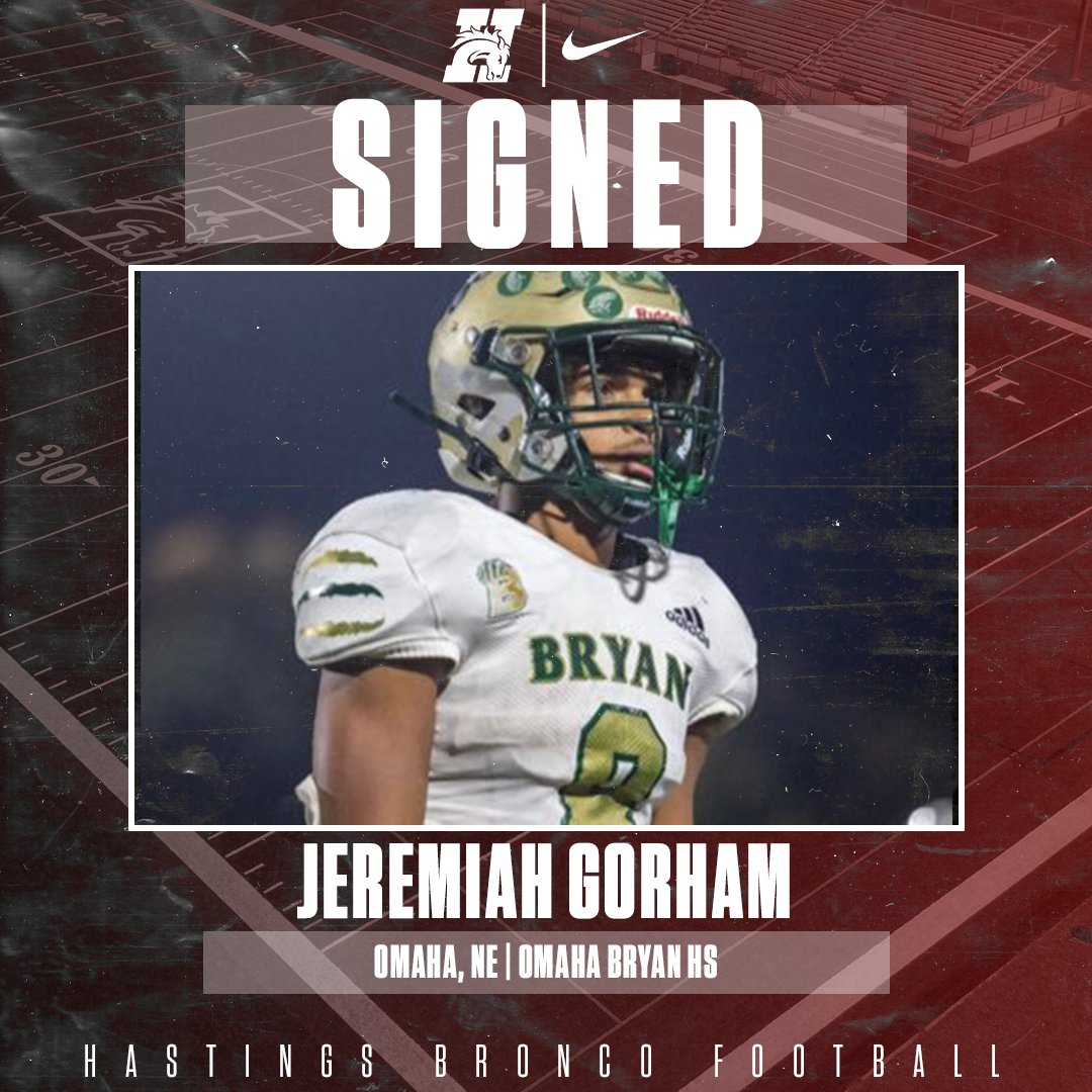 🚨SIGNED🚨
Another Bryan Bear to Hastings! Welcome to Hastings College Jeremiah!
#GDTBAB | #BrickandMortar