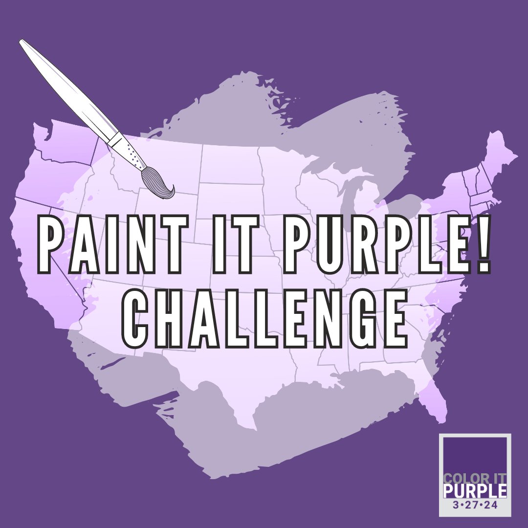 cornellalums's tweet photo. 🎉Exciting News! Celebrate 10 years of Color It Purple with the Paint it Purple! Challenge on March 27.
Unlock a special gift by contributing from every state. Let's paint the country purple together and make this anniversary unforgettable! 💜
#ColorItPurple #CIP10Years #CIP https://t.co/DepX4PNE3s