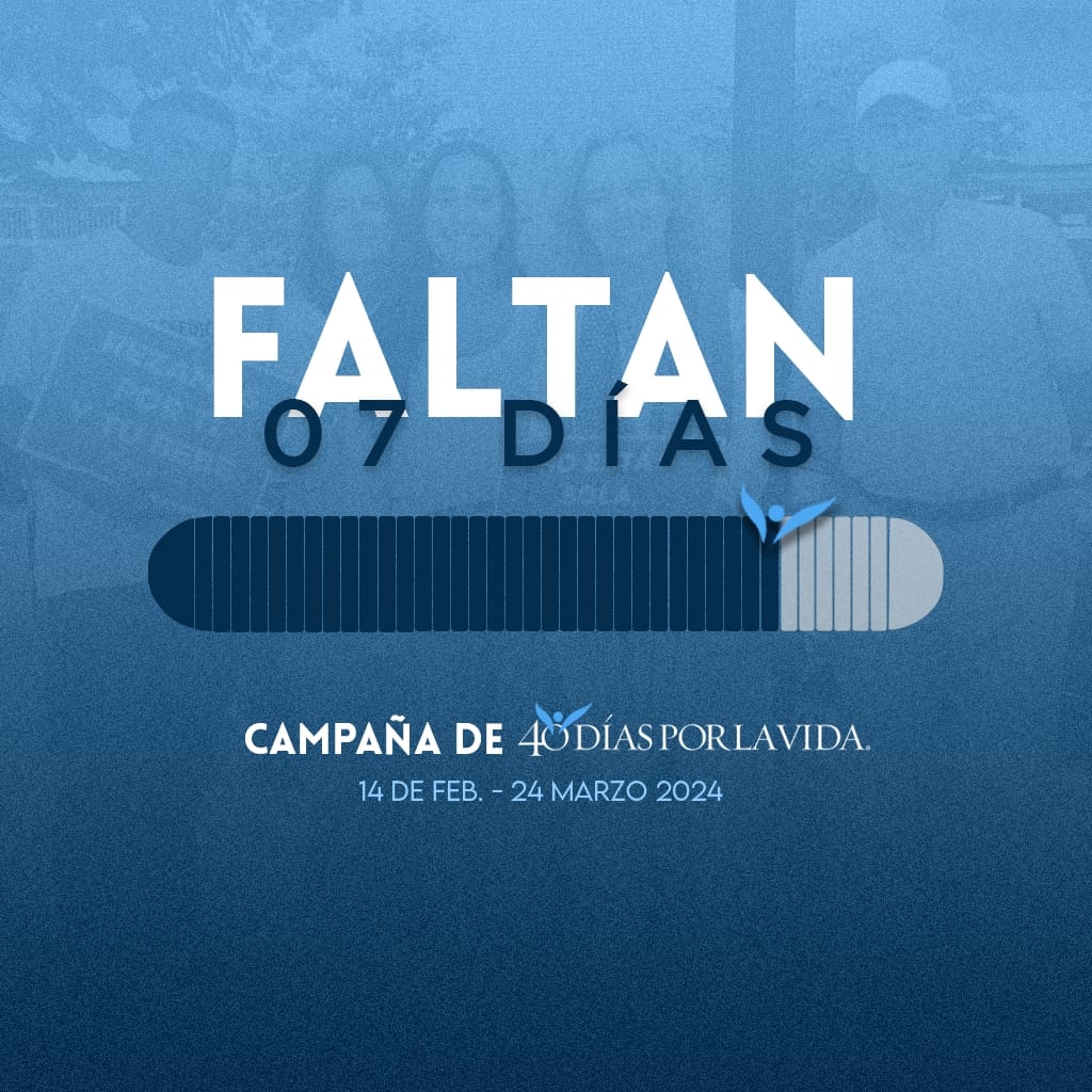40diasA's tweet photo. Estamos a 1 semana de una nueva Campaña ¿ya agendaste tu hora de oración? https://t.co/h8J2XGGVDH