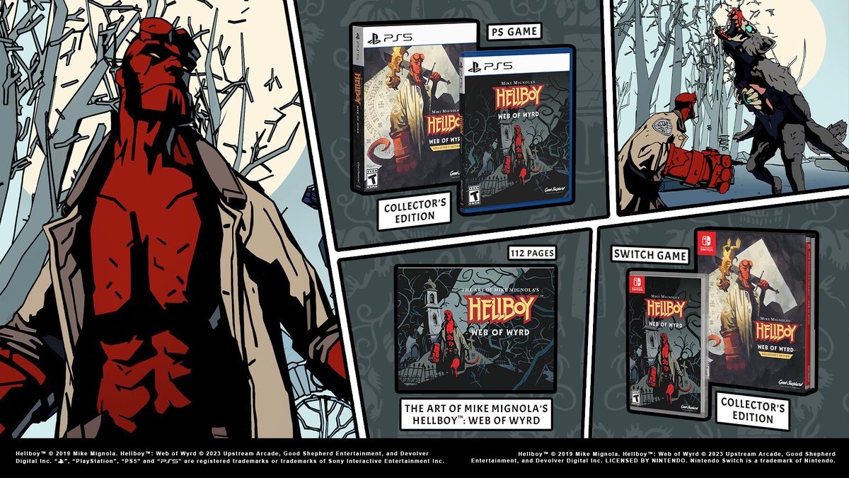 Hellboy Web of Wyrd tweet media