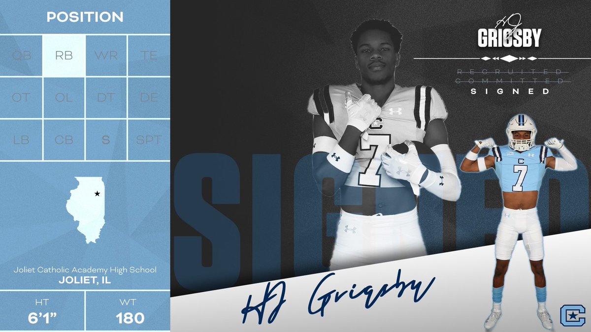 Illinois ➡️ Charleston. @HJGrigsby7 is officially a Dog! #ArriveAtTheDel x #NSD24