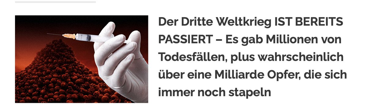PRESSECOP's tweet photo. Der #Dritte #Weltkrieg IST #BEREITS #PASSIERT - Es gab #Millionen von #Todesfällen, plus #wahrscheinlich über eine #Milliarde #Opfer, die sich immer noch #stapeln https://t.co/ME22AbEsA0 https://t.co/jKNAETaPNe
