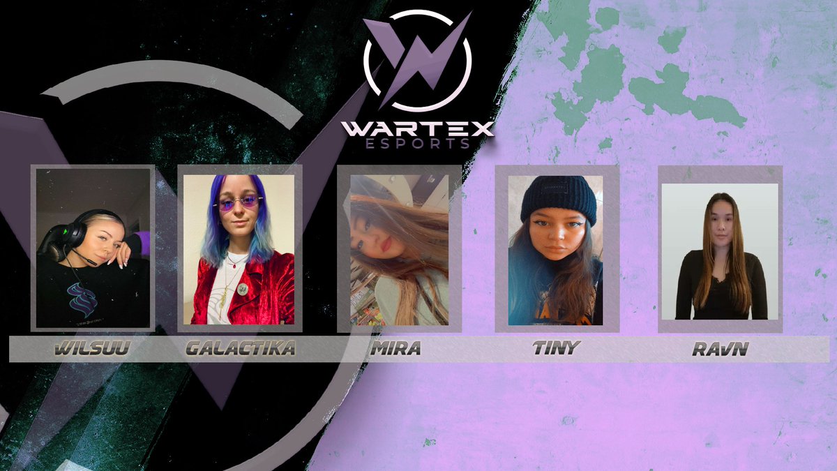 wartexESPORTS's tweet photo. [#WARTEXNEWS]

We are pleased to announce our new Female team. 
The team will compete directly on 12.2.24 at an ESL Impact Cup. 
They will also be playing in the Open at the next ESEA Season 49. 
We are looking forward to exciting matches and great footage.
Welcome to Wartex eSports!

🇩🇰 Victoria "RaVn" K. @V_RaVn
🇳🇱 Dannilla "Tiny" D.J. @tinybamii
🇫🇮 Wilhelmiina "wilsuu" T. @wilsuucs
🇩🇪 Stella "Galactika" K. @Galactika369
🇩🇪 Samira "m1ra" E. @xQueenNici

#GOWARTEX