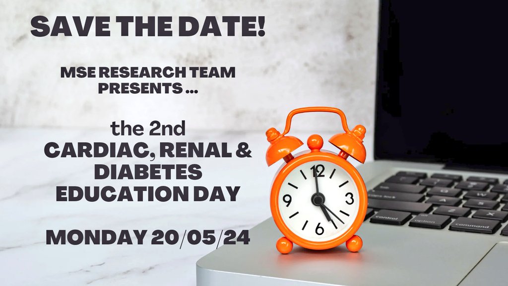 ⏰️MSE COLLEAGUES ... SAVE THE DATE!⏰️ On Clinical Trials Day 20th May, join us for another inspiring day of collaborative learning & networking ⭐️ Venue: Ye Olde Plough House, Bulphan, Essex RM14 3SR ⭐️ Free registration & parking ⭐️ Registration opens soon! @MSEHospitals