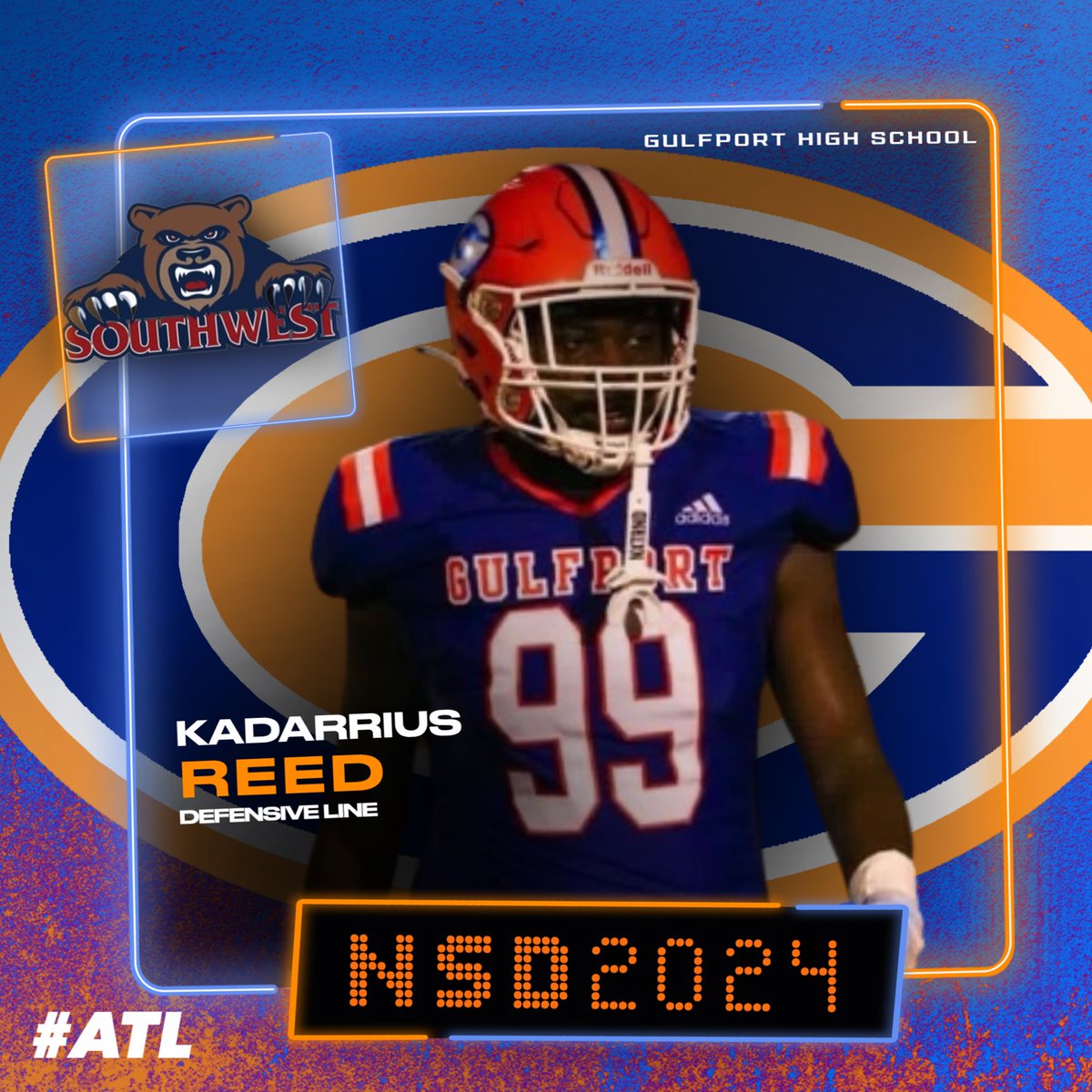 🚨 Locked in!🔒🚨

@trenchmade_kd has signed with @smccfootball !

#NextLevelAdmirals | #ATL ⚓️⛓️🔵🟠