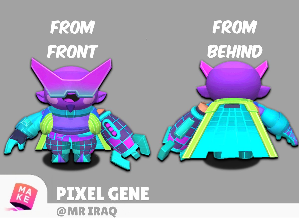 Mr_iraq_Yt's tweet photo. Skin PIXEL GENE
#MakeSupercell #Supercell
#make #BrawlStarsArt #BrawlStarsLarry #BrawlStarskit #BrawlStars @Dani_Supercell @FTMKeienburg https://t.co/jN1tjZktw3