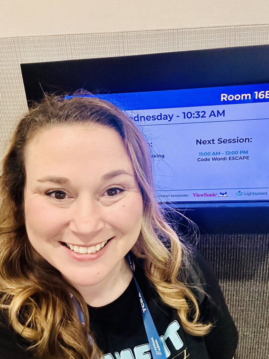 I’m pumped for my annual TCEA Digital Escape room presentation! I think this might be the 5th year I’ve presented this session! Fun to 16B and join us!