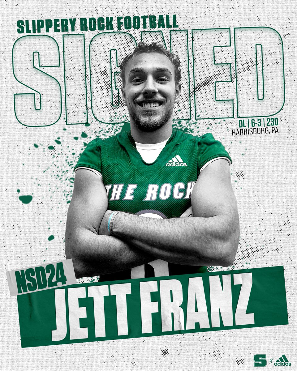 FB: Welcome to The Rock, Jett Franz! Jett is an All-State defensive lineman from Central Dauphin High School who also had Division I offers. He tallied more than 200 career tackles in his prep career. #RockNSD24 📰: bit.ly/486u434