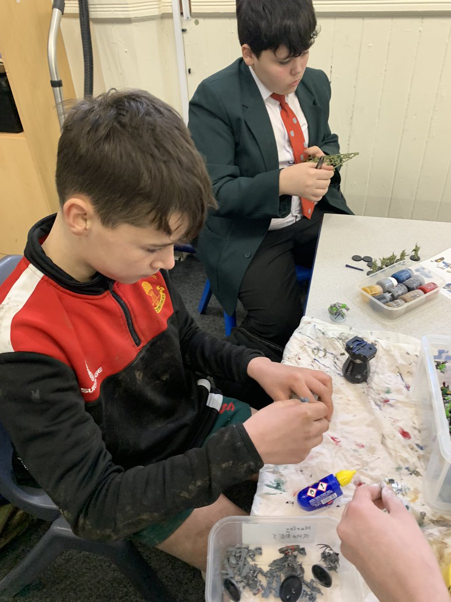 Sandbach School Warhammer Club 2021-24 tweet media