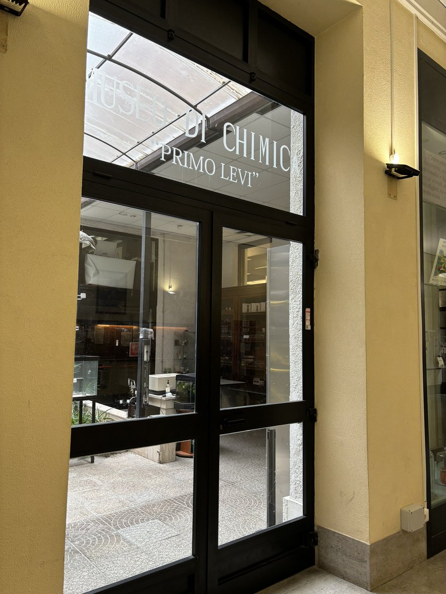 Fascinating to see museum named after Primo Levi at the Sapienza Chemistry Department ! Wonderful collection including an early version of an electron microscope… Definitely worth a visit if you are at the campus. Also, Levi’s book “The Periodic Table” is an all time great…
