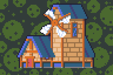 lucksinia's tweet photo. Here is a mill, that could, or could not be a part of #lumberyard, for @Pixel_Dailies.
~/ #pixelart / #pixel_dailies / #db32 palette /~ https://t.co/iBUG0eDZjs