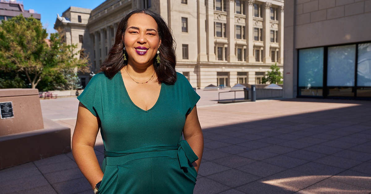 Marisa Hattab, the Chief Equity and Inclusion Officer for Douglas County, was recently honored as one of this year's Martin Luther King Jr Aspire to Inspire Award Winners! 🌟 #WCW

Read more about Marisa: omahawomensfund.org/todays-omaha-w…

✍️: Mary Lee Harvey Dircks
📸: C4 Photography
